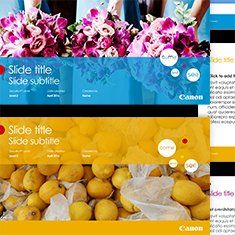 Yellow Balloon PowerPoint and Word Templates Portfolio