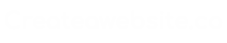 Createawebsite.co Logo custom website design that helps your business grow