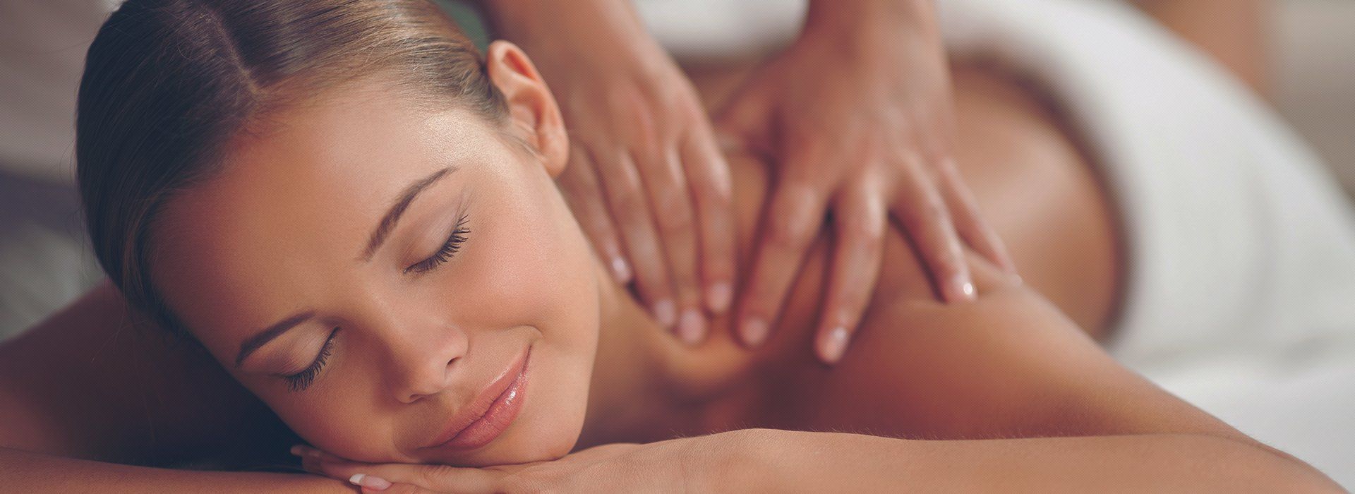 relaxing back massage
