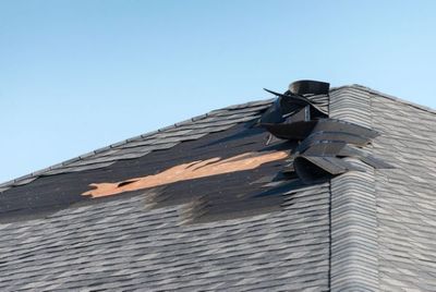 Storm Damaged Roof — Madison, WI — Craftsman Exteriors Storm Damaged Roof — Madison, WI — Craftsman Exteriors