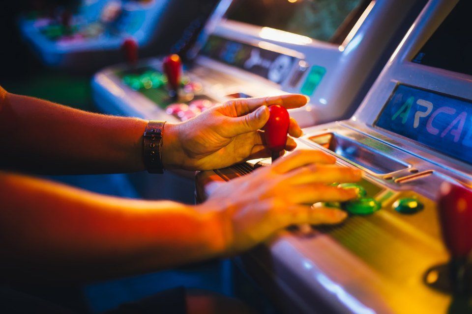 Videogiochi arcade vintage