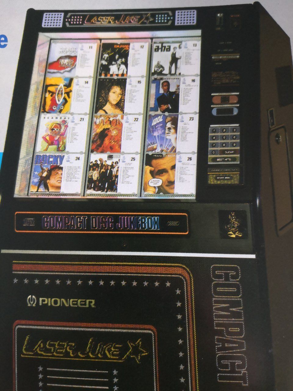 Un jukebox anni 80