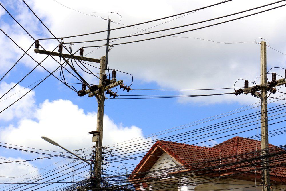 Electric pole — R & M Electrical in Townsville, QLD