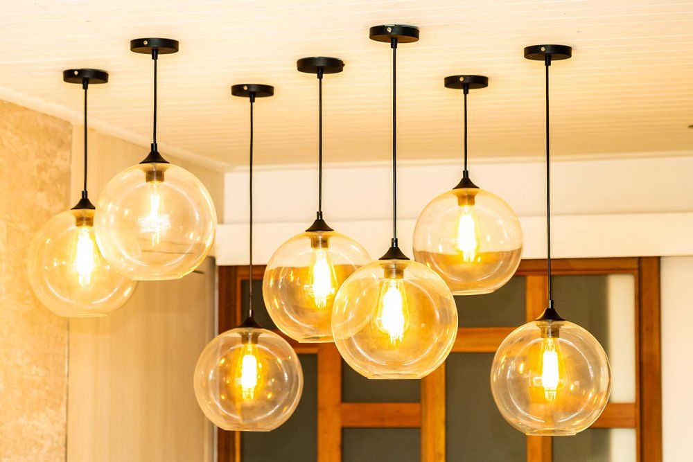 Luxury electric ceiling light lamp — R & M Electrical in Townsville, QLD