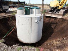 septic tank installation