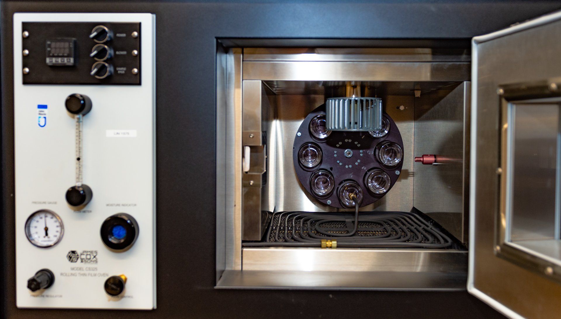 Bitumen testing apparatus