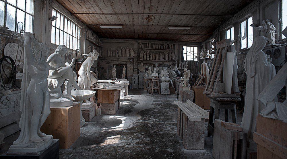 laboratorio di lavorazione marmo