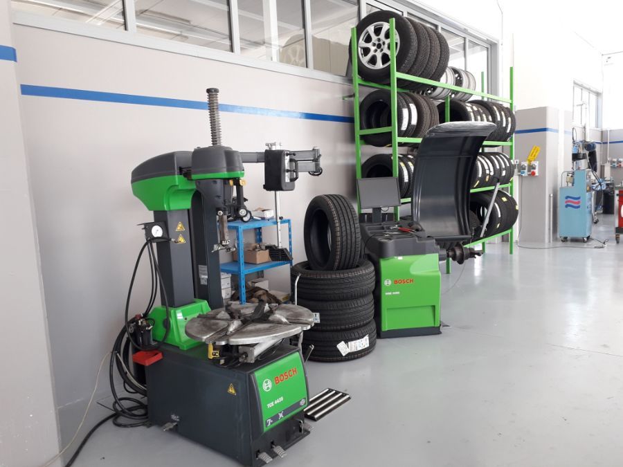 officina per cambio gomme