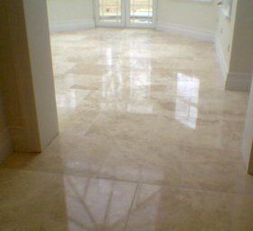 polishing, sealing and waxing marble