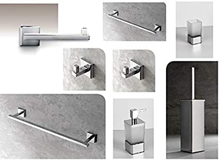 accessori bagno in acciaio inox