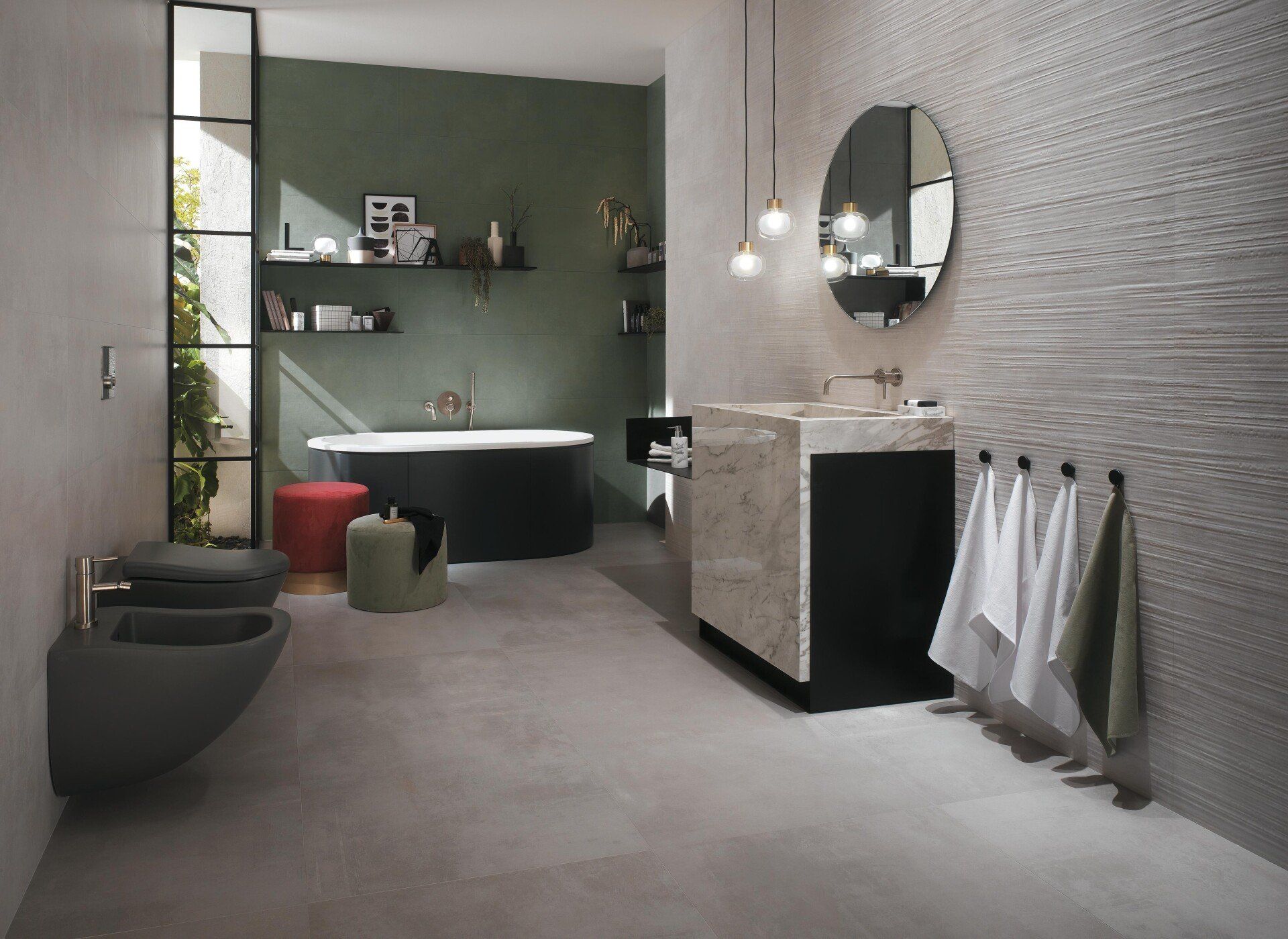 pavimento moderno grigio chiaro