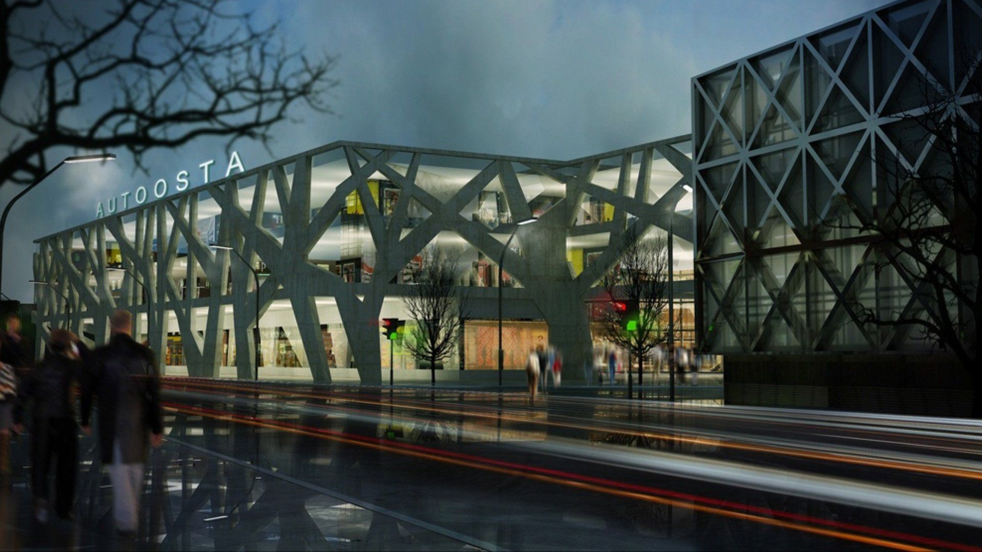 Competition Masterplan of urban centre and bus station in Torņkalns - 04
