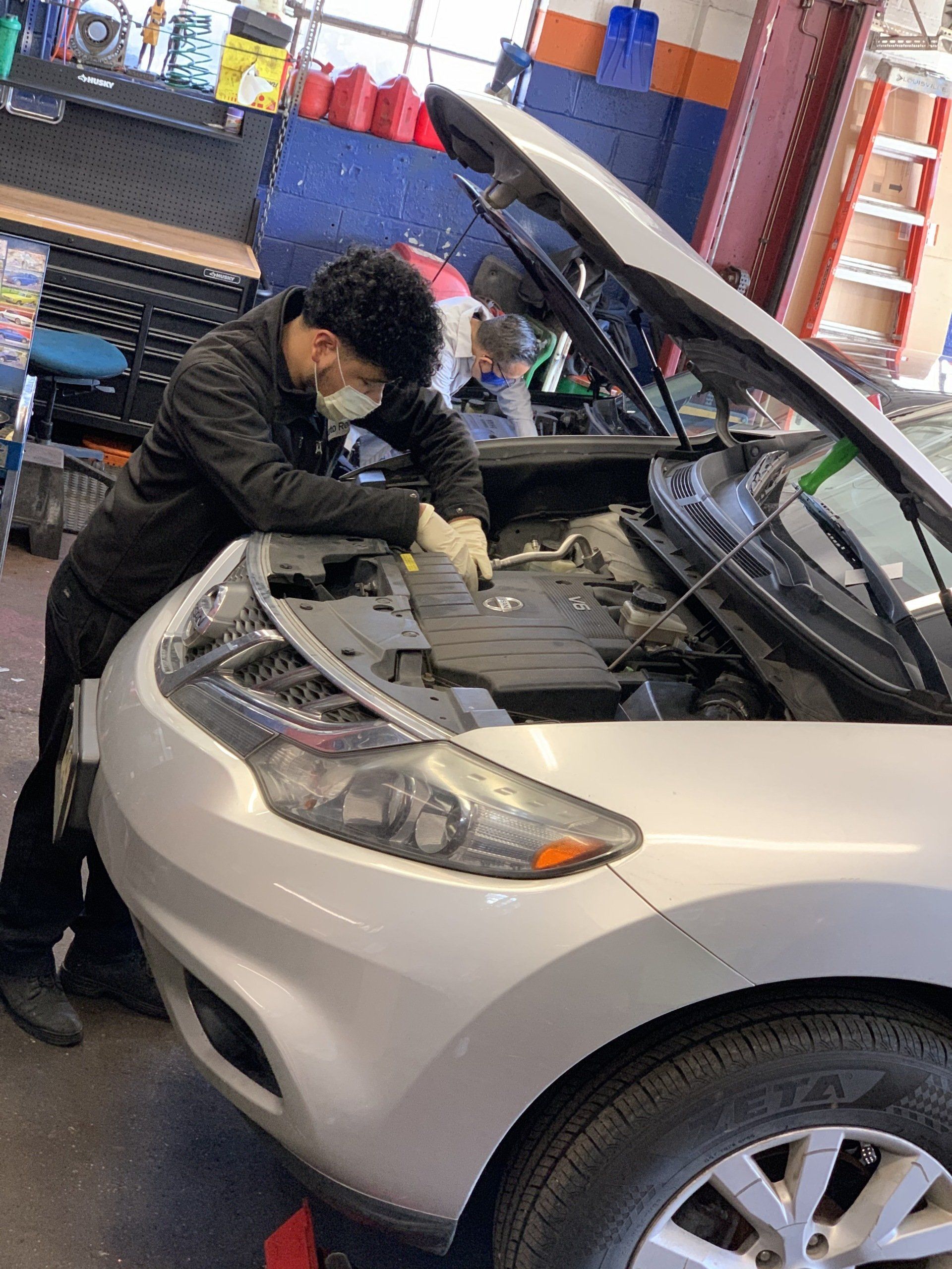 mechanic at work