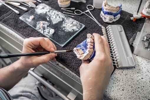 Dental Technician — Cosmetic Dentistry in Oakhurst, CA