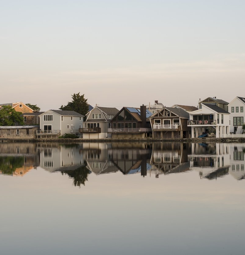 Westport homes on the coast