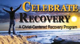 A poster for celebrate recovery a christ centered recovery program