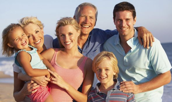 happy healthy family