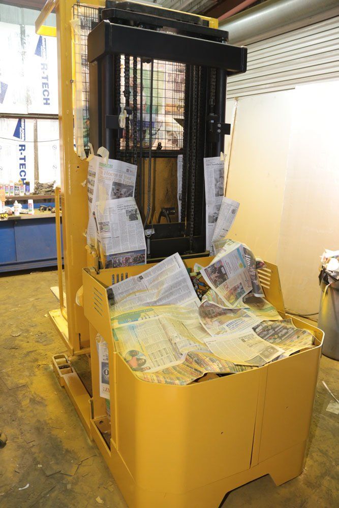 Forklift Truck Painting — Sanford, FL — Southern Storage Systems