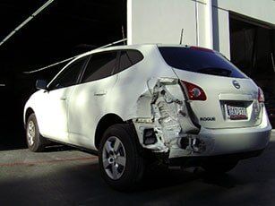 Car with a Large Dent - Auto Repair in Laguna Hills, CA Car with a Large Dent - Auto Repair in Laguna Hills, CA