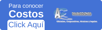 AC Traducciones - Costos