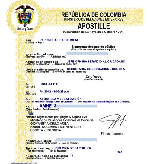AC Traducciones - Apostilla