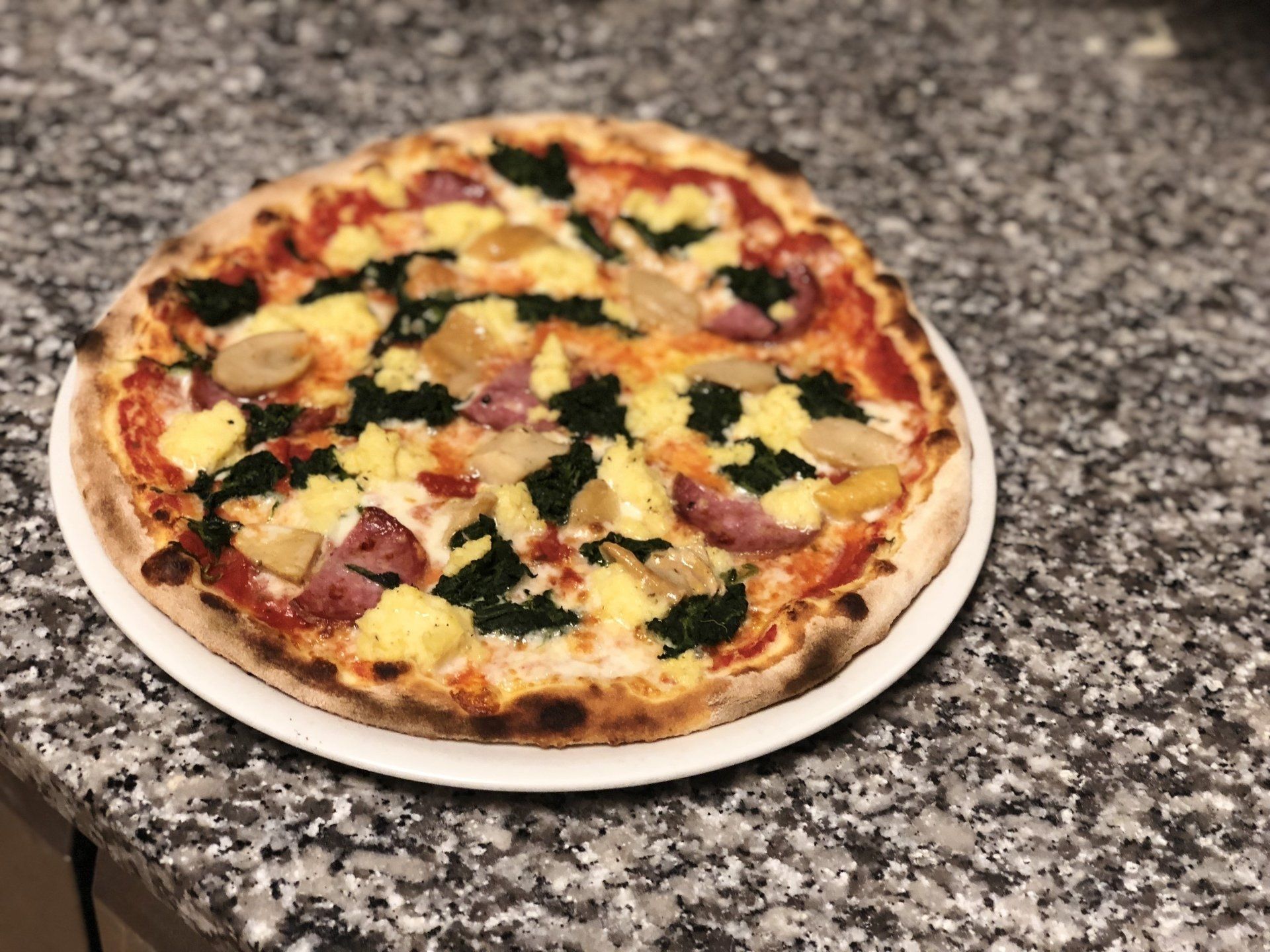 Pizza arlecchino
