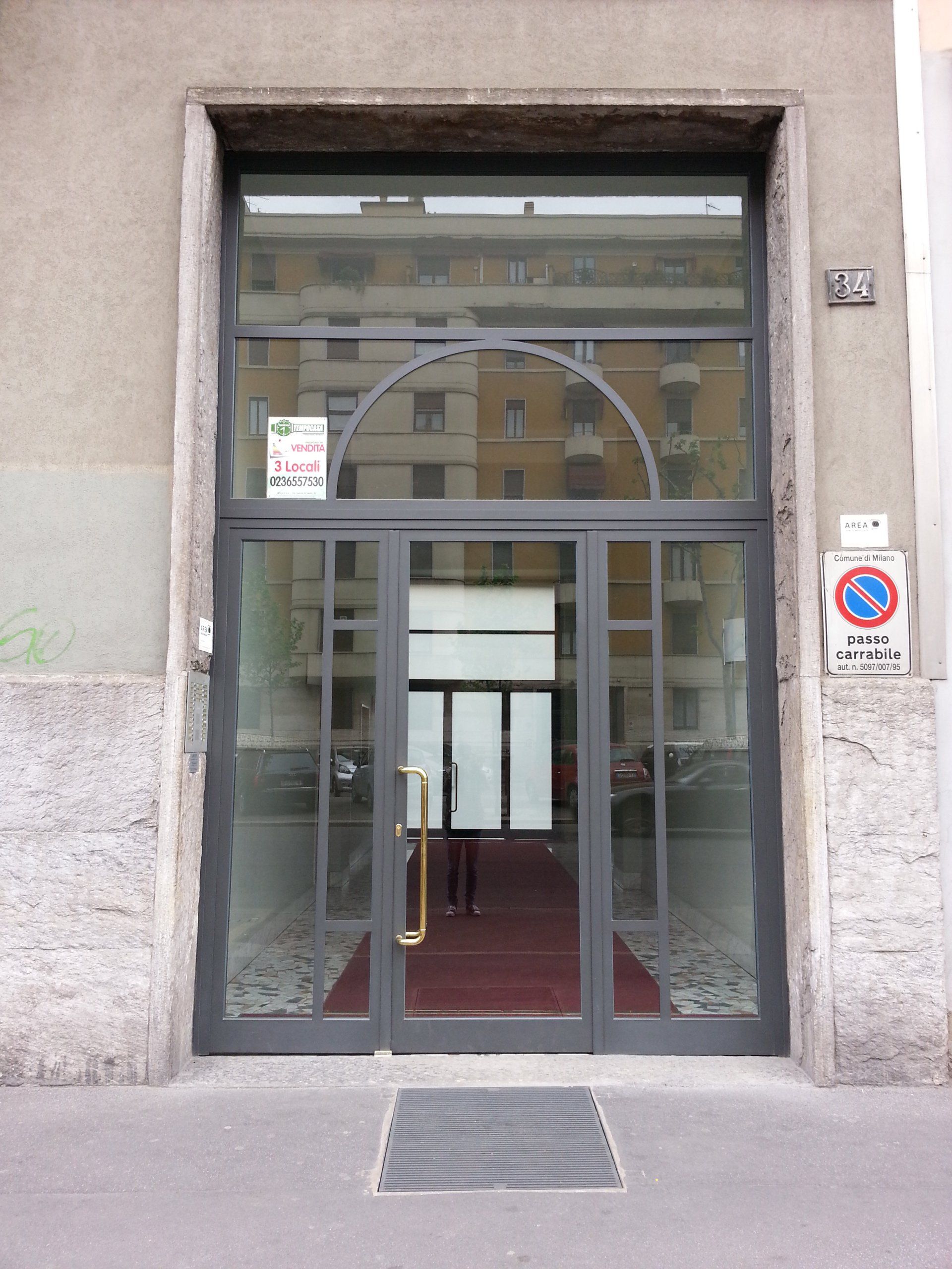 progettazione portoni di sicurezza condominiali Milano