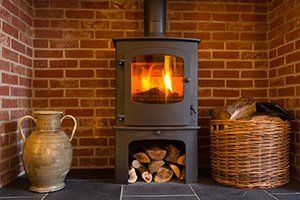 fireplace installation