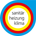 Logo „Sanitär Heizung Klima“ als Hinweis Logo „Sanitär Heizung Klima“