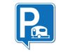 P logo