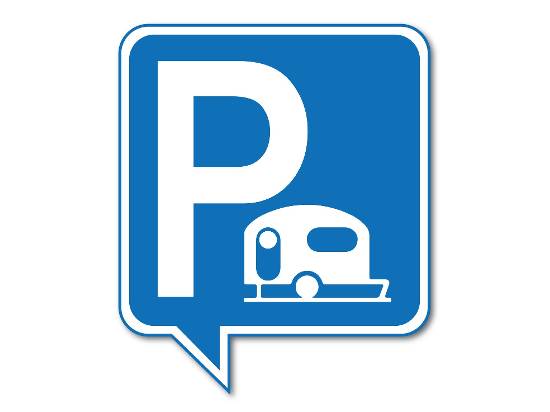 P logo