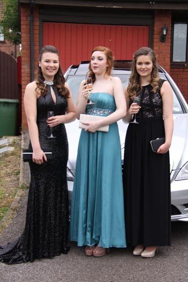 Beautiful ladies in stylish dress