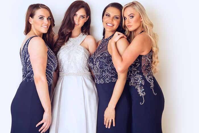 women in beautiful dress