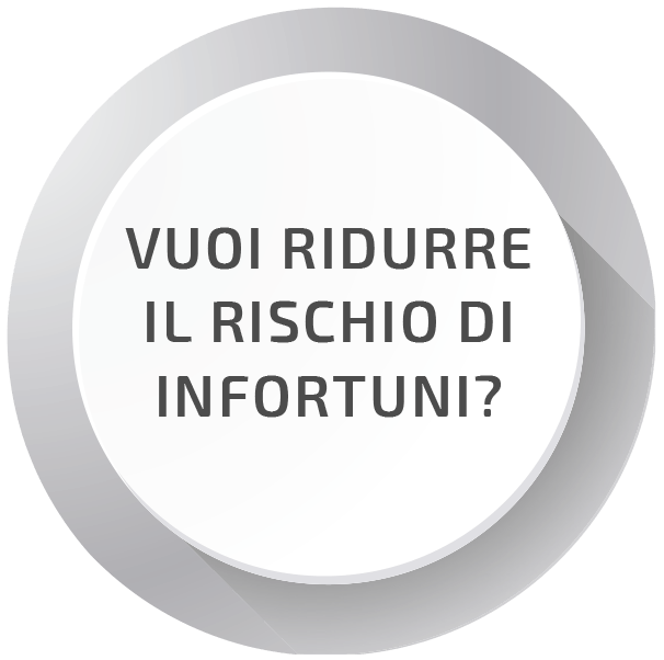 icona vuoi ridurre il rischio di infortuni