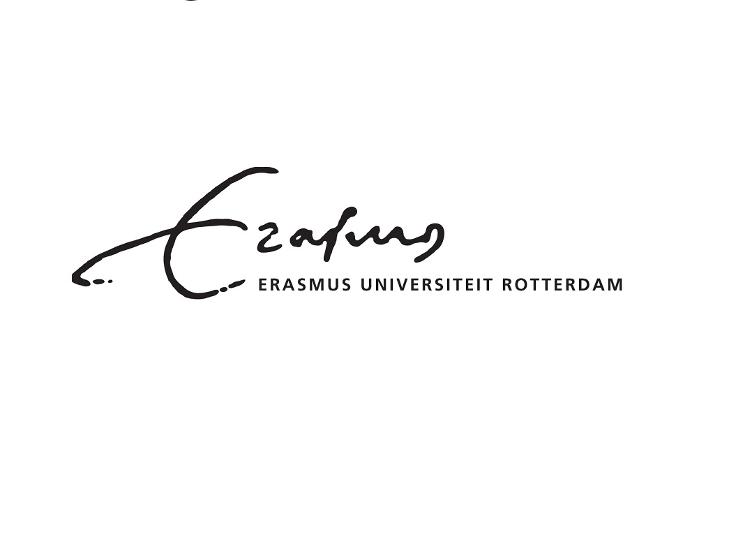 Logo van de Erasmus Universiteit Rotterdam: een gestileerde 