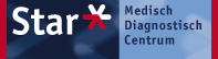 Logo Star Medisch Diagnostisch Centrum, met witte tekst 