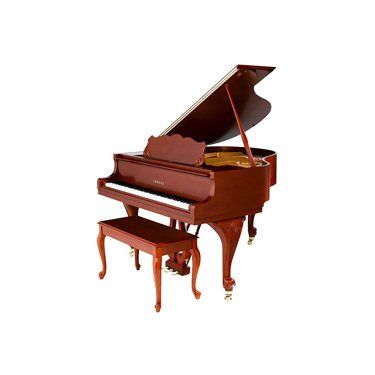 Side View of Artesia AG50 Grand Ensemble with Bench — Omaha, NE — Keyboard Kastle