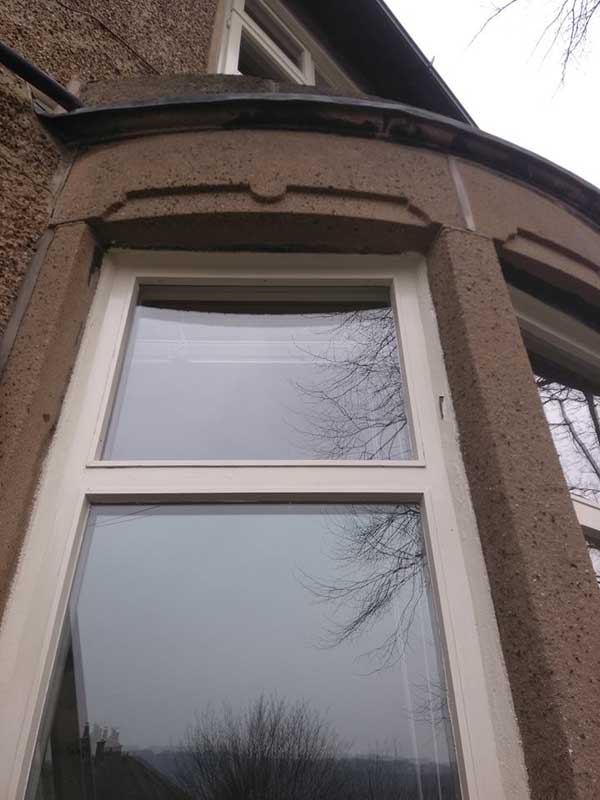 closeup of a window