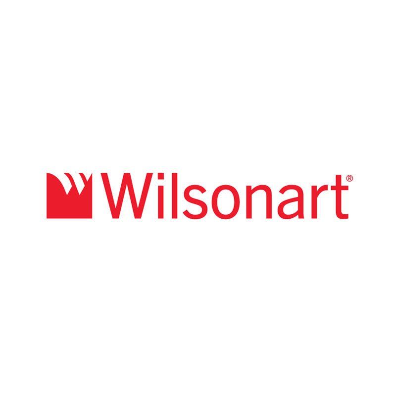 The wilsonart logo is red and white on a white background.