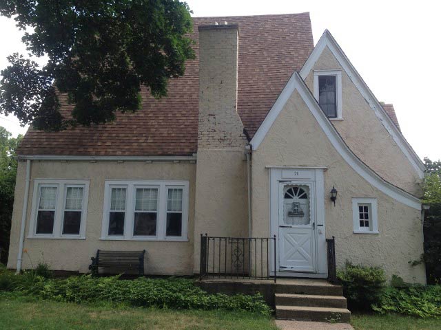 Before Chimney Re-Building – West Springfield, MA – Rolandini Brothers Masonry