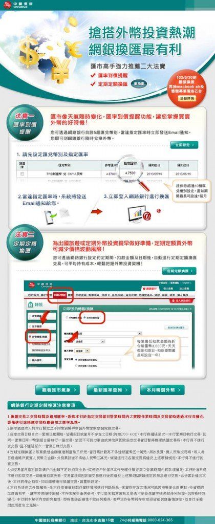 中國信託-外幣投資