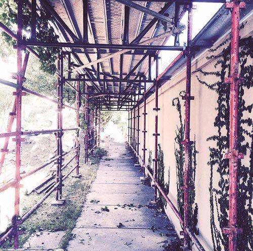 scaffold setup