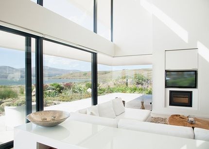 Glass  — Beautiful And Clear View Through Sliding Glass Door In Pompano Beach, FL