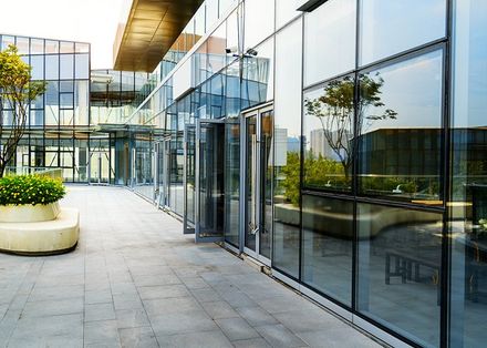 Glass Company — Modern Office Building In Pompano Beach, FL