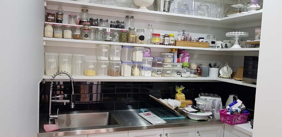 pantry shelves