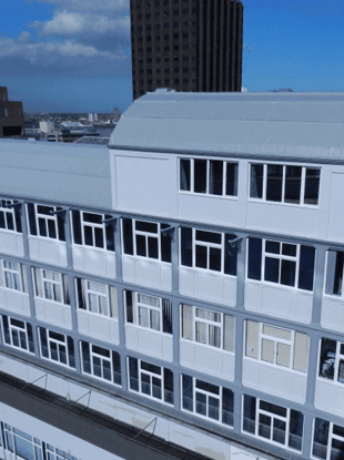 business centre skyline