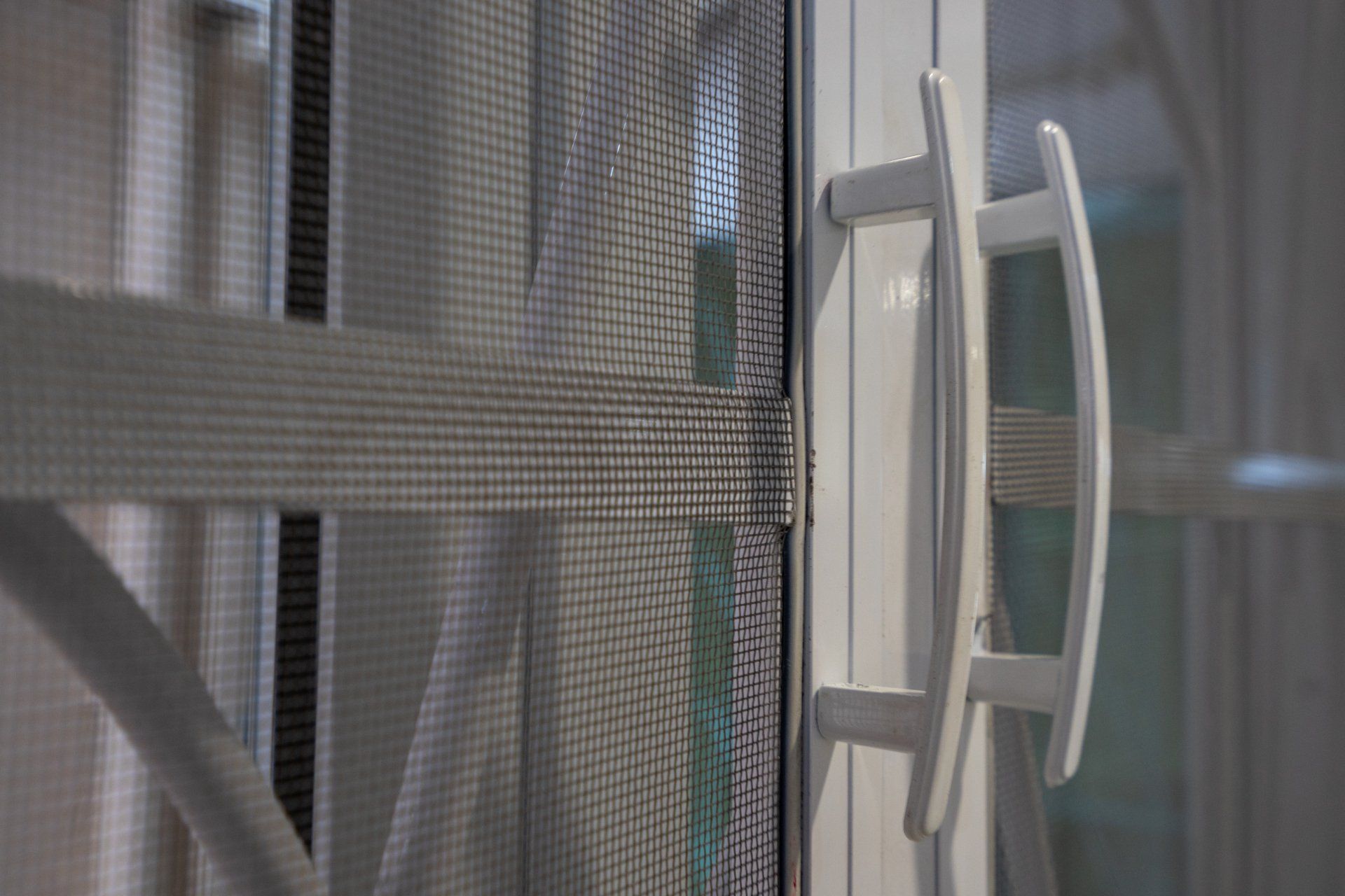Flyscreen in the Door — Door Repairs in Brisbane, QLD