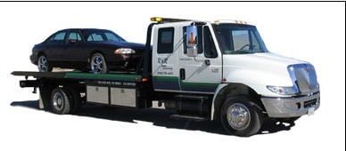 Fleet Truck with Sedan - Fleet Towing in Indio, CA