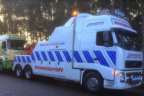 Ravenscroft lorry recovery truck