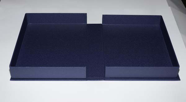 blue open custom cover
